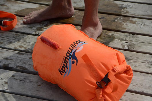 Swim Buddy Swim Buoy - Swim Safety Float for Open Water Swim Training