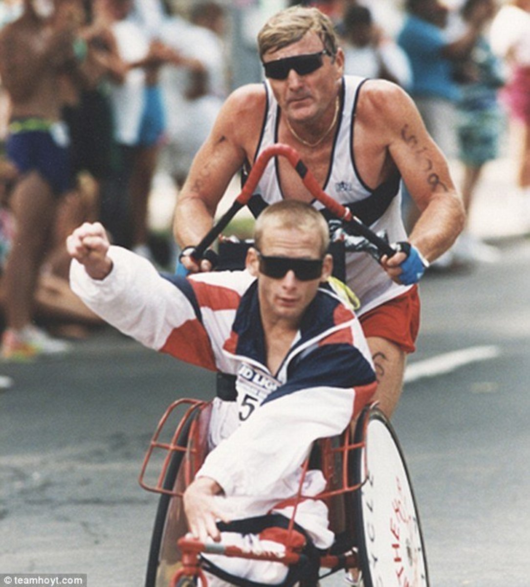 Image of Dick Hoyt and Rick Hoyt