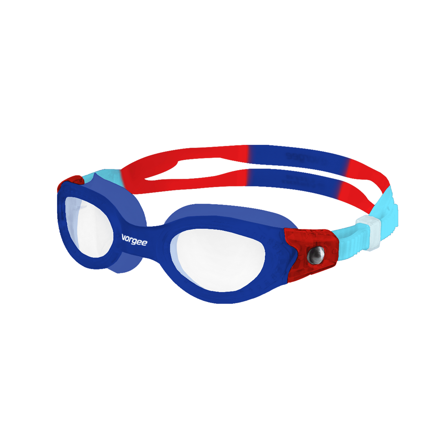 Vorgee Vortech Junior Clear Lens - Kids Swim Goggle 4- 12 years